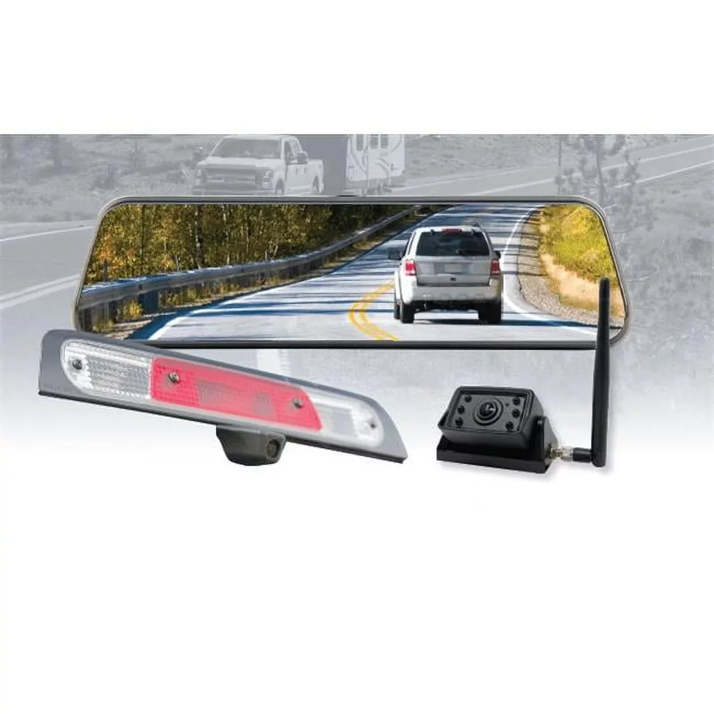 Brandmotion Trns 2191 Park Assist Camera/Rear View Mirror Kit Fits select: 2019-2022