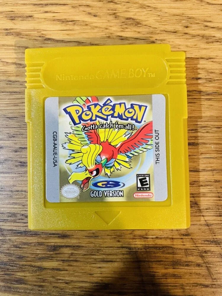 Pokemon Gold Version - Gameboy Color - Tested And Working