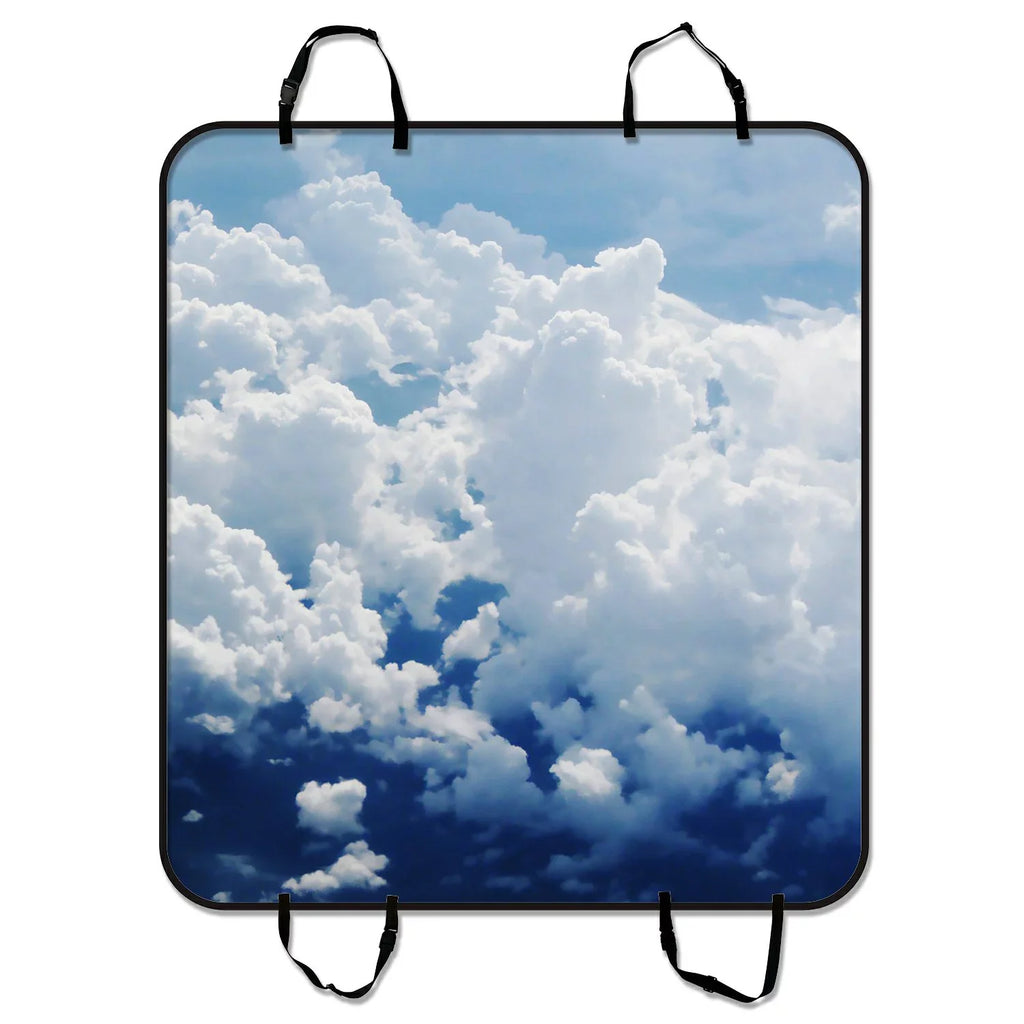 White Cloud Pet Car Seat Cover Dog Car Seat Mat Hammock Cargo Mat Trunk Mat For Cars Trucks and  54x60 inches