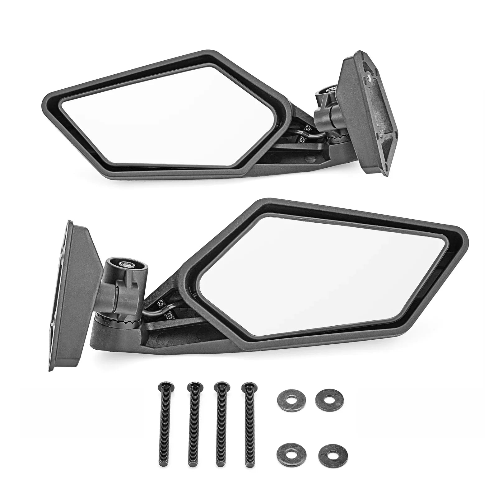 '-  360° Adjustable Racing Side Rear View Mirrors For Can-Am Maverick    Turbo 2017-2022 | Upgrade Style