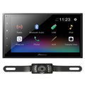 Pioneer -341EX 6.8" Digital Multimedia Receiver Bundled with License Plate Style Backup Camera