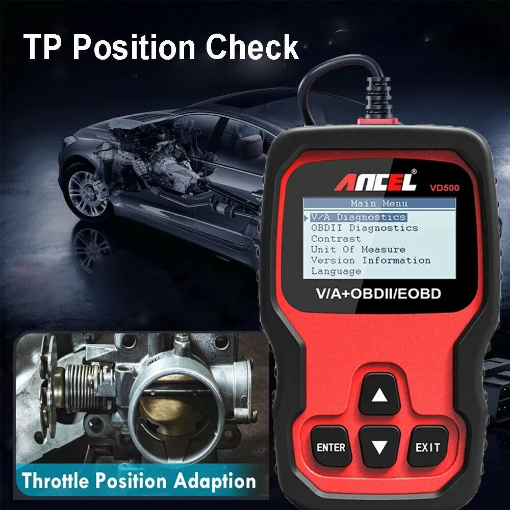 Ancel All System     Oil Automotive  Scanner   Throttle Adapation Code Reader for  Audi Skoda Seat Diagnostic Tool