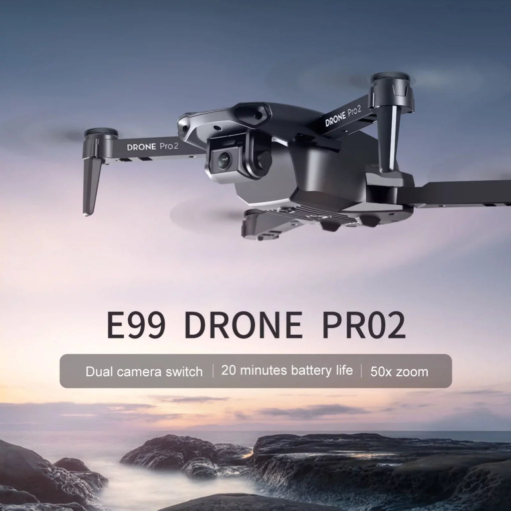 Dqacd 2021 New    Drone 4K  Dual Camera  WiFi  Foldable Drone