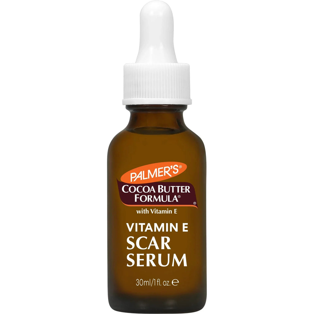 Palmer, Cocoa Butter Formula Scar Serum, Skin Brightening Oil For Face & Body, Concentrated Serum With Vitamin , Fragrance Free, 1 Fl Oz