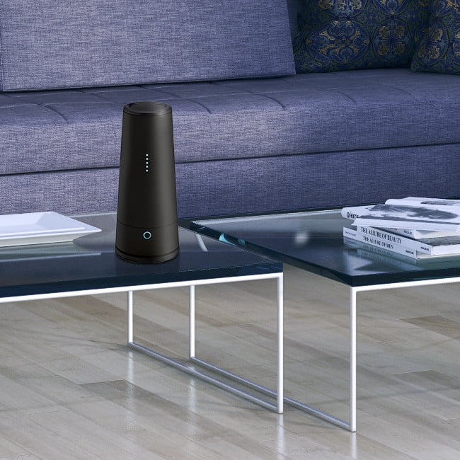 GermGuardian Tabletop - Air Sanitizer with 2 Speeds Reduces Odors and Germs, , Black
