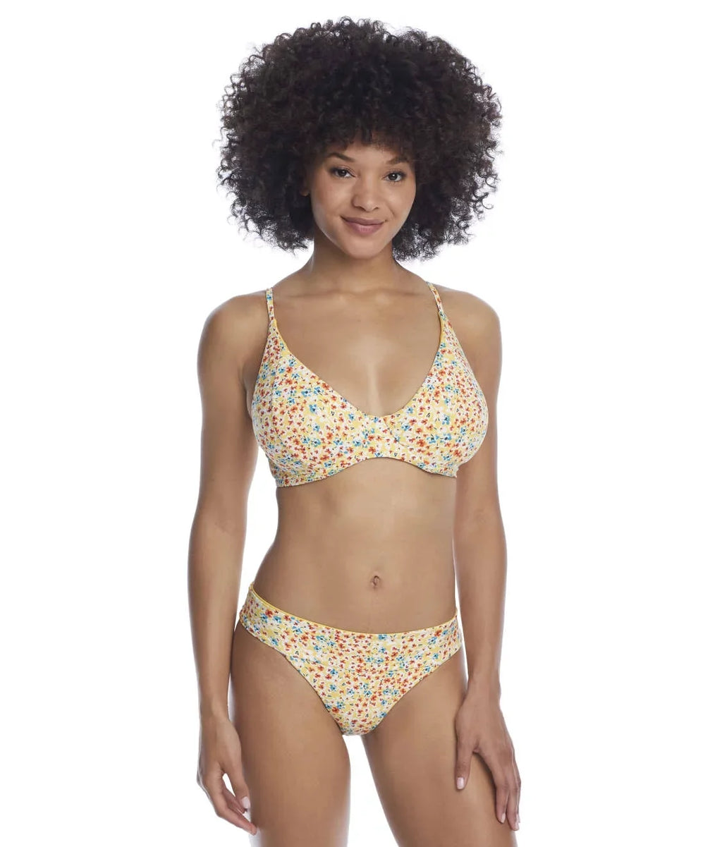 Wildflower Meadow Maya Bikini Swim Top,  38D,  38D,
