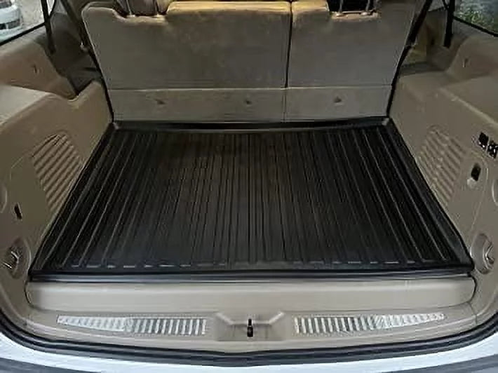 Premium Cargo Liner for Gmc Yukon Chevrolet Suburban 2015-2020 - 100% Protection - Custom Fit Car Trunk Mat - All-Season Cargo Mat - 3D Shaped Laser Measured Trunk Liners for Cadillac Escalade