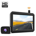 K7Pro  Wireless Backup Camera for Trucks, Support 2 Cameras, 5″ -  Monitor and Waterproof Rear View Camera for Car//Van/Mini /Pickup