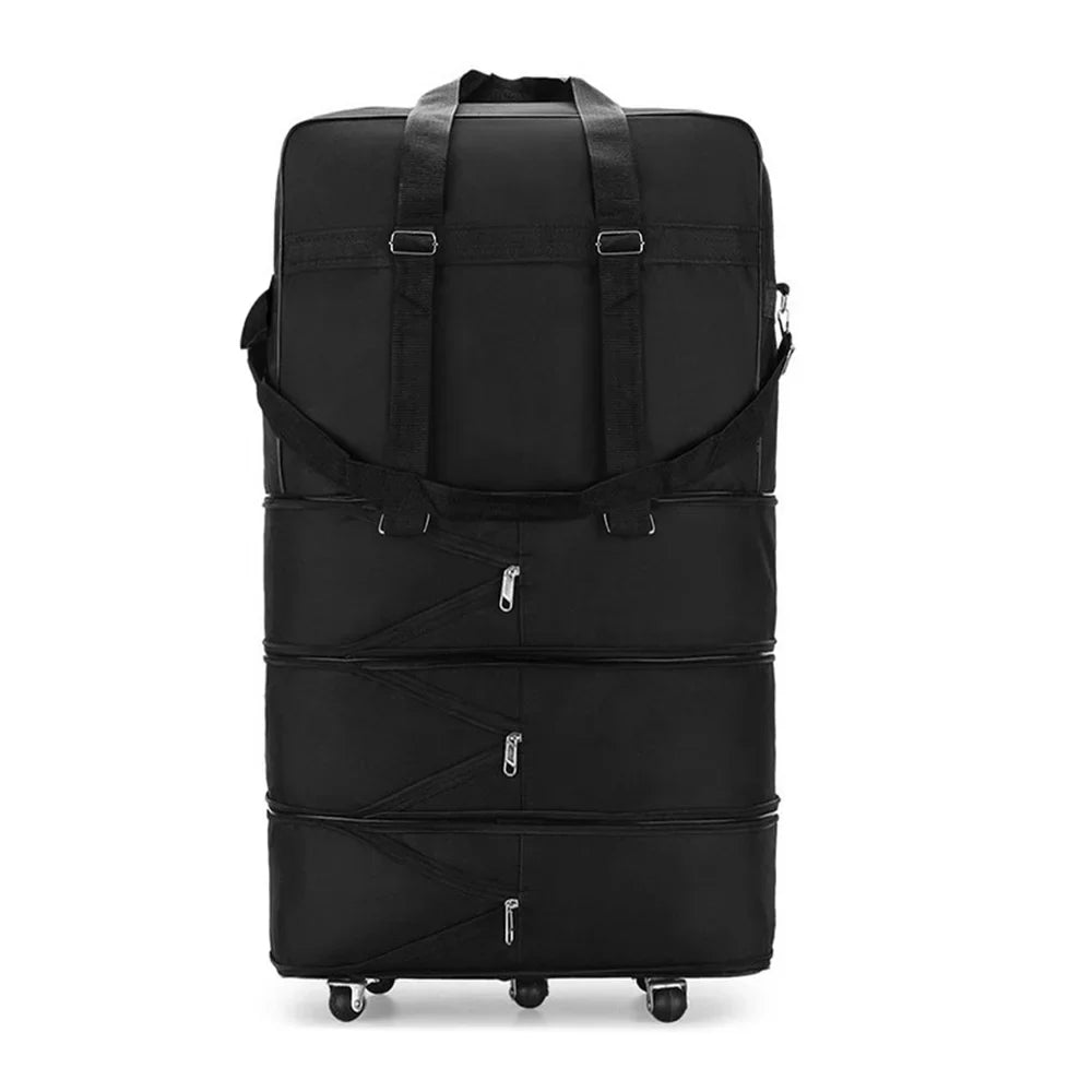 Lixada Foldable Suitcase Expandable Travel Luggage for Men and Women