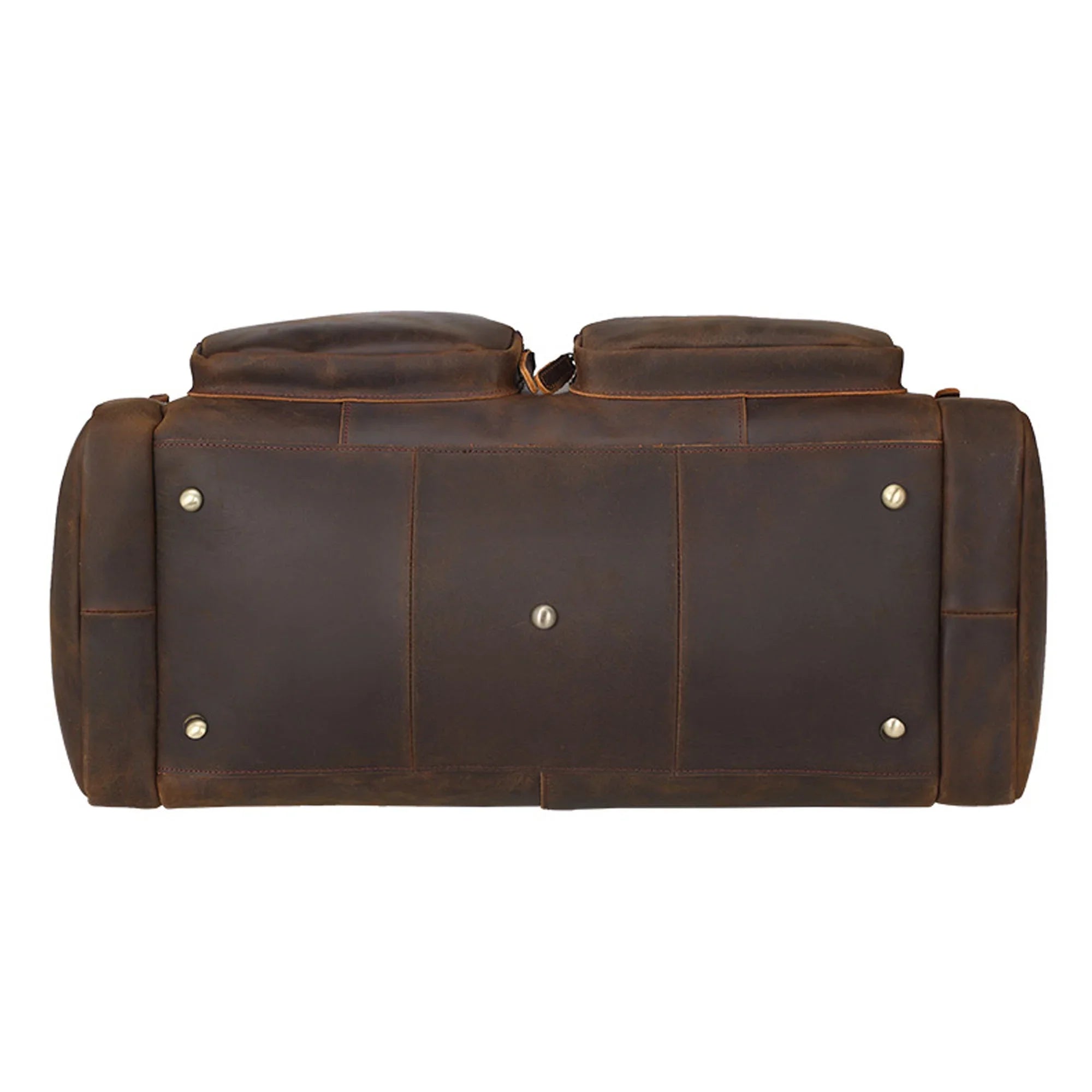 Full Grain Leather Duffle Bag, Travel Bag, Shoulder Bag