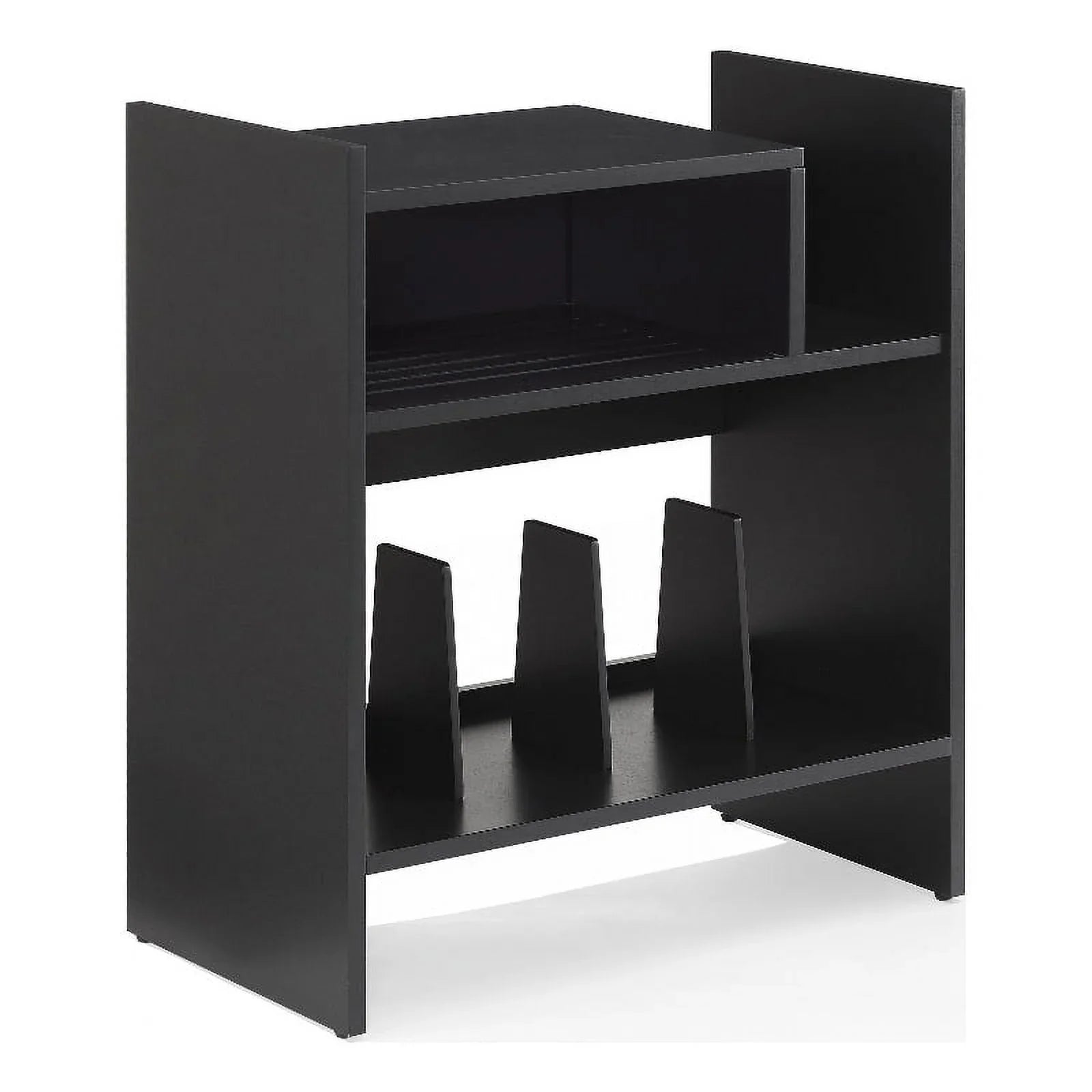 Crosley Furniture Portland Vinyl Record Storage Tv Stand and Entertainment Center, Media Console
