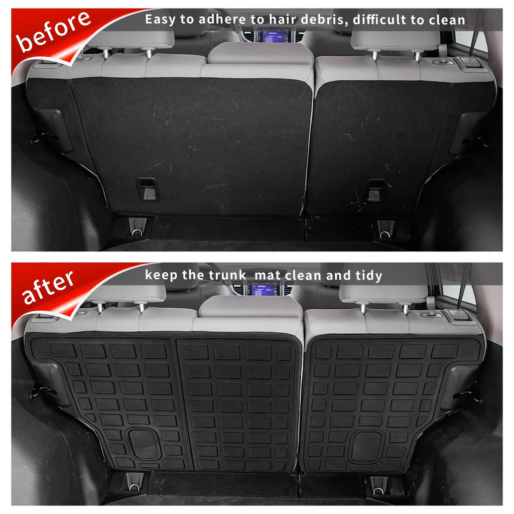 Fit 2012-2016 Honda  Back Seat Protector Cargo Liner Trunk Mat Backrest Mats 2015 - Accessories