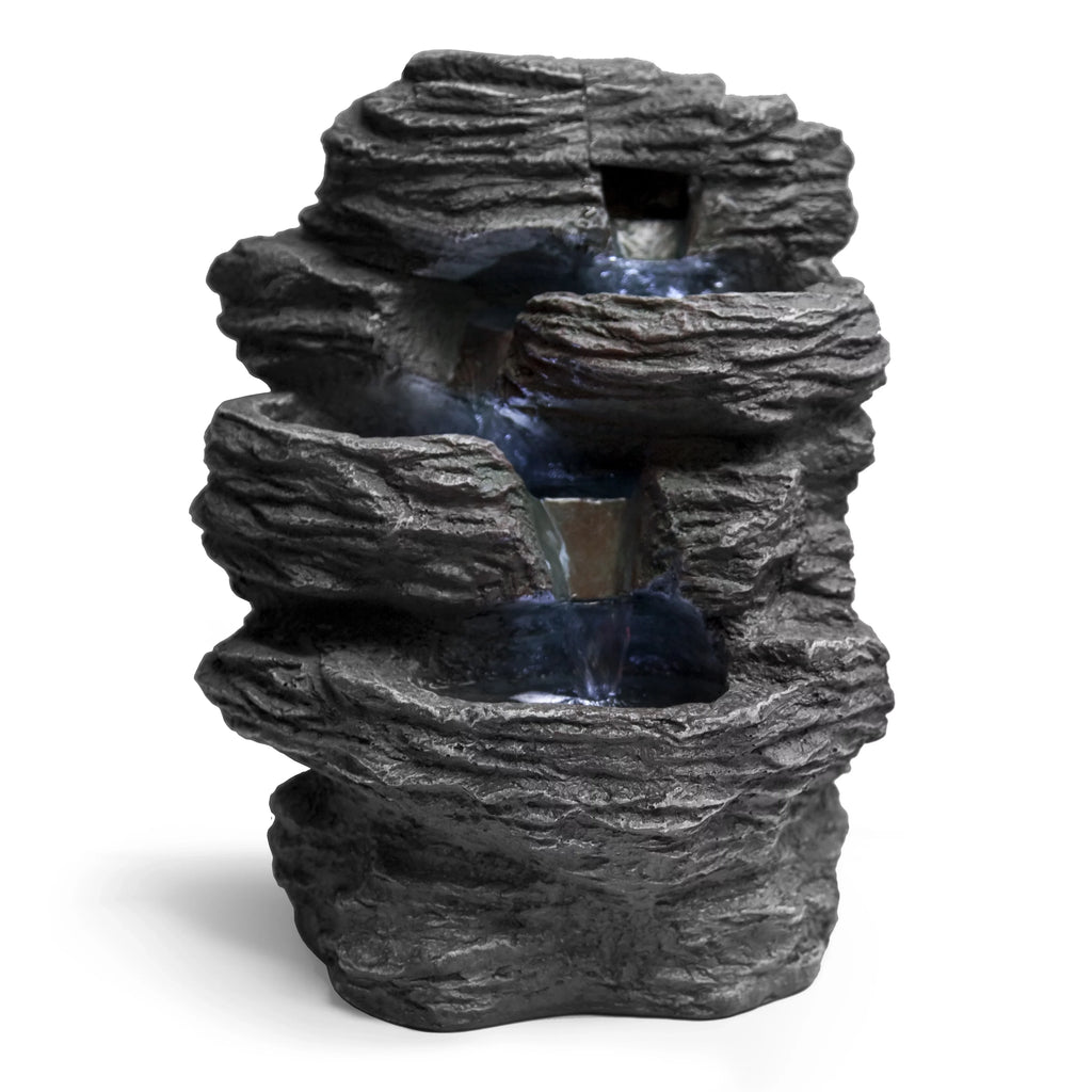 Serene Life  - Water Fountain - Relaxing Tabletop Water Feature Decoration