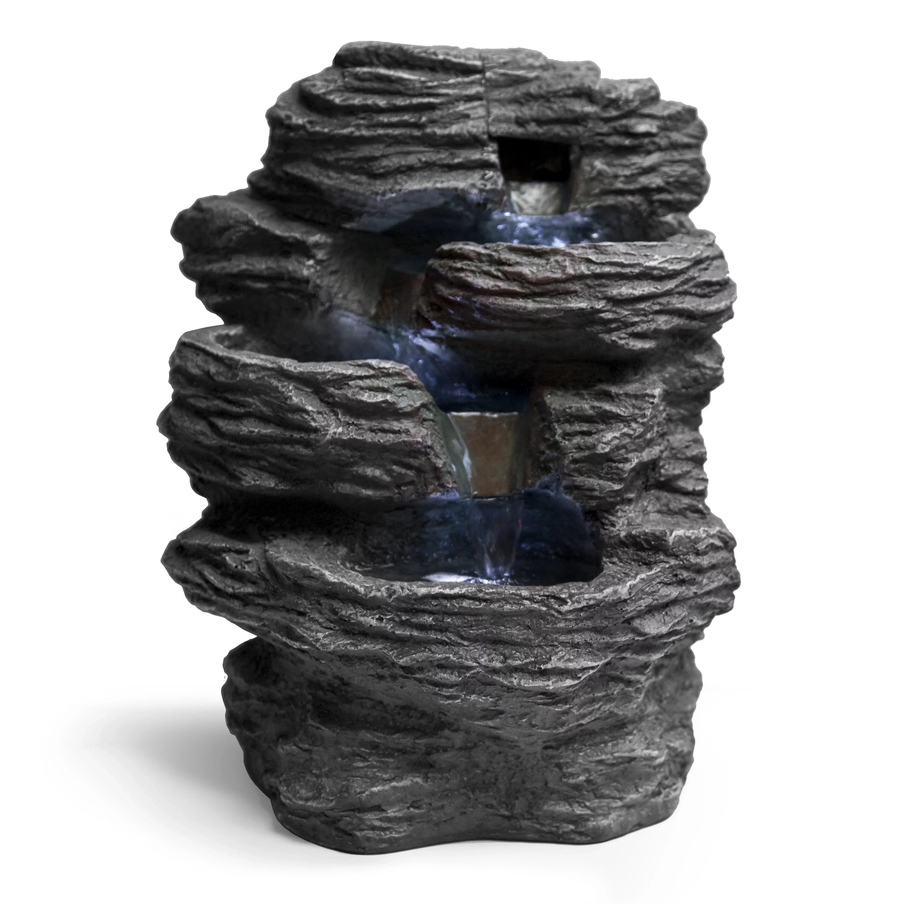 Serene Life  - Water Fountain - Relaxing Tabletop Water Feature Decoration