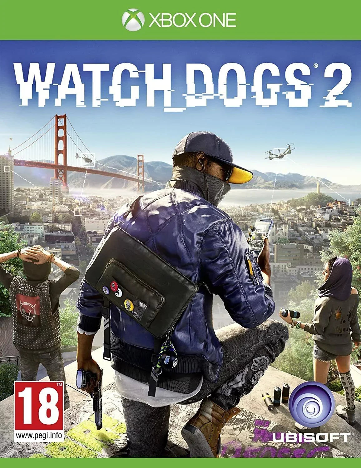 Watch Dogs 2 Xbox One Brand New Factory Sealed