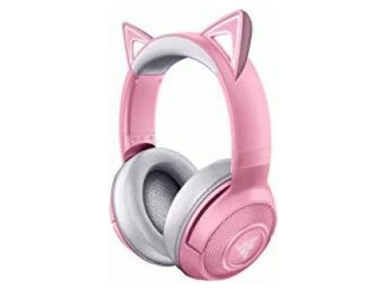 Razer Kraken  Kitty Edition: Bluetooth 5.0-40ms Low Latency Connection - Custom-Tuned 40mm Drivers - Beamforming Microphone - Powered by Razer Chroma - Quartz Pink