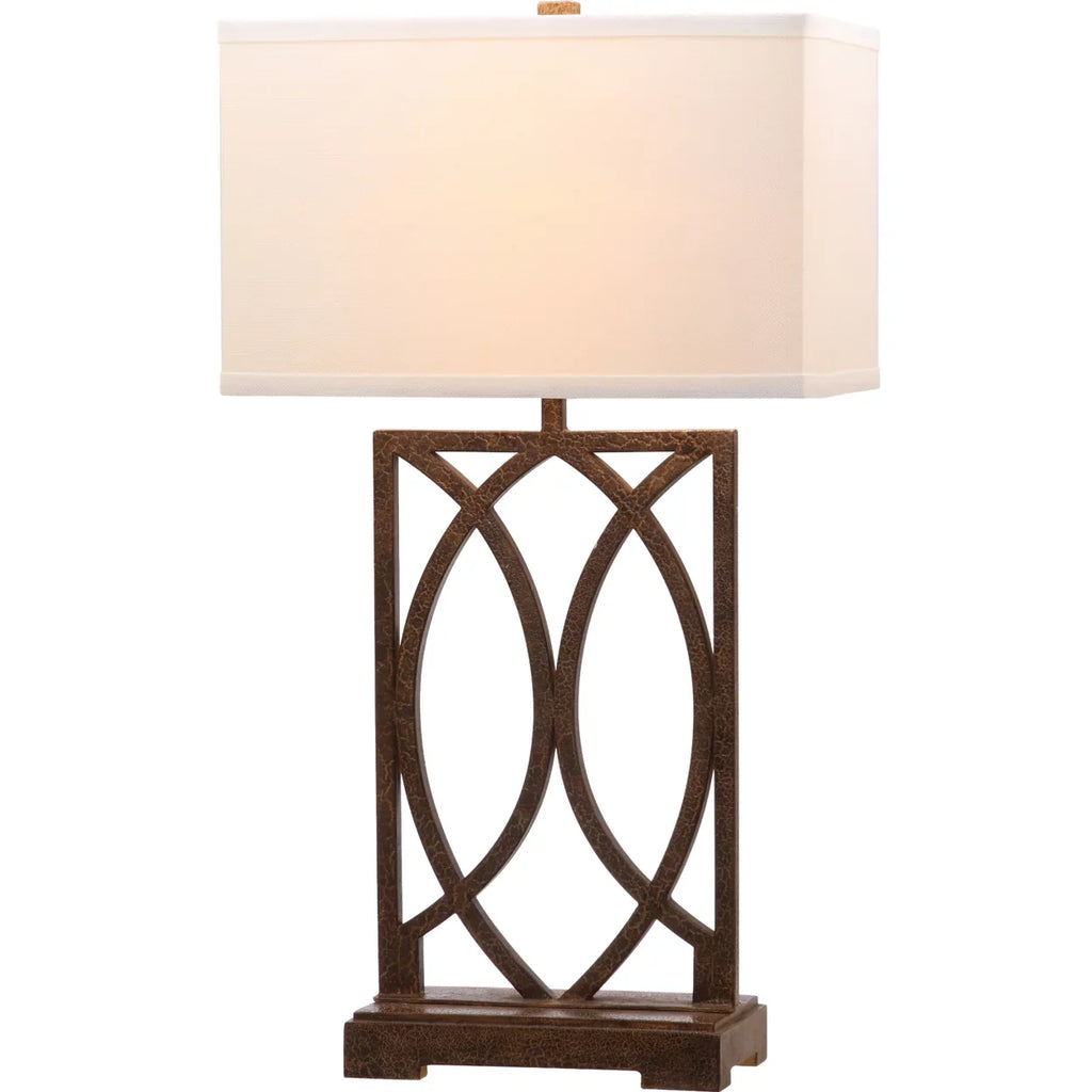 Safavieh Jago 29.5 in.  Interlocking Arcs Table Lamp, Set of 2