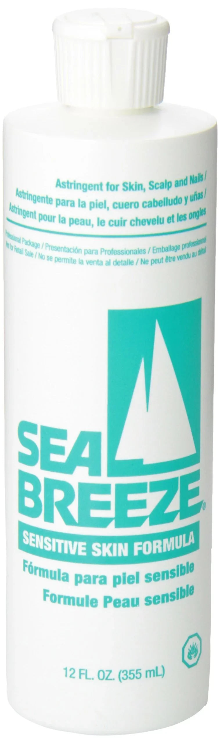 Sea Breeze Barber Astringent Skin, Scalp & Nails   12 oz 4 x -