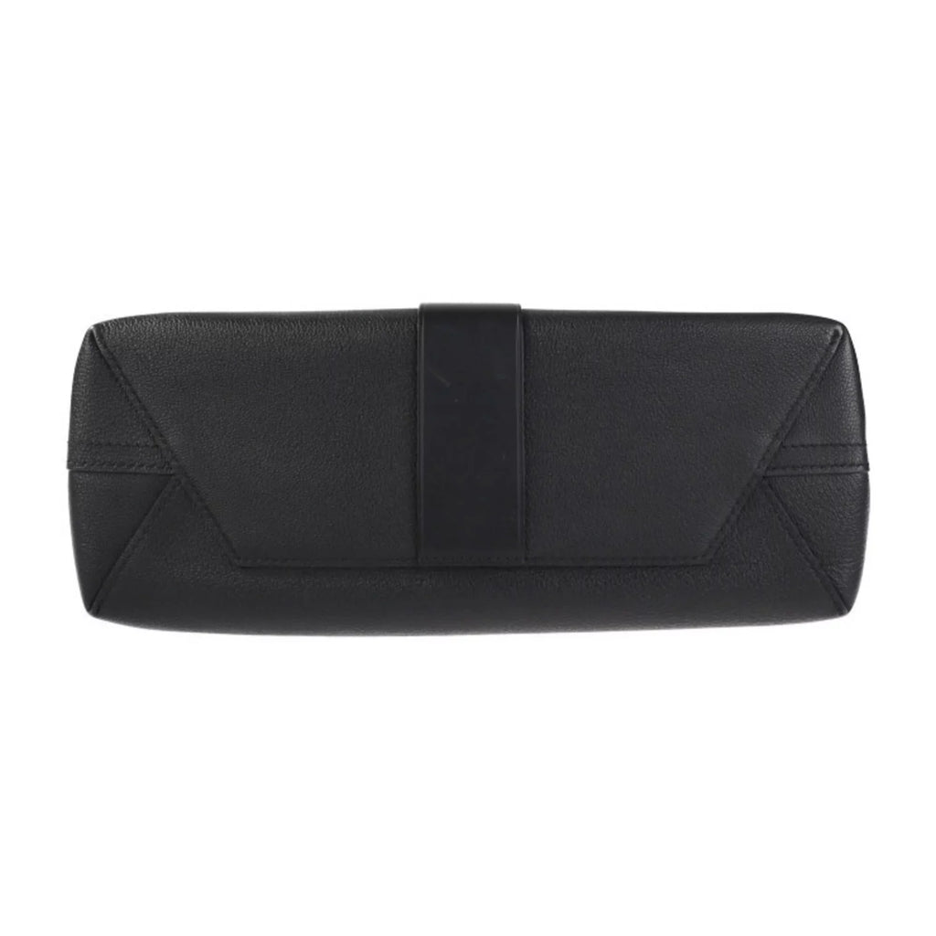 Pre-Owned   Louis Vuitton Verry One Handle Bag Handbag  Leather Monogram Shadow Noir 2WAY Shoulder (Good)