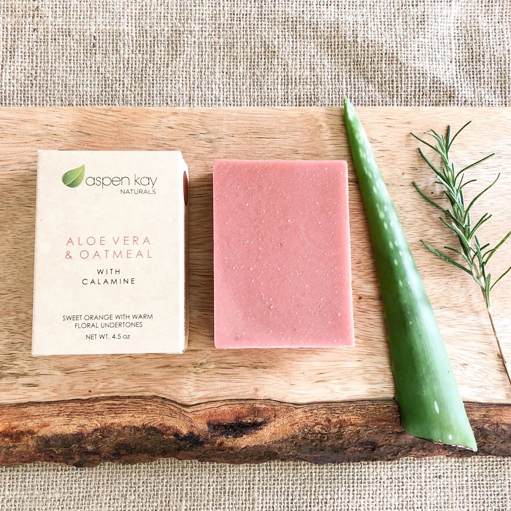 Oatmeal & Aloe Bar Soap 6 Pack