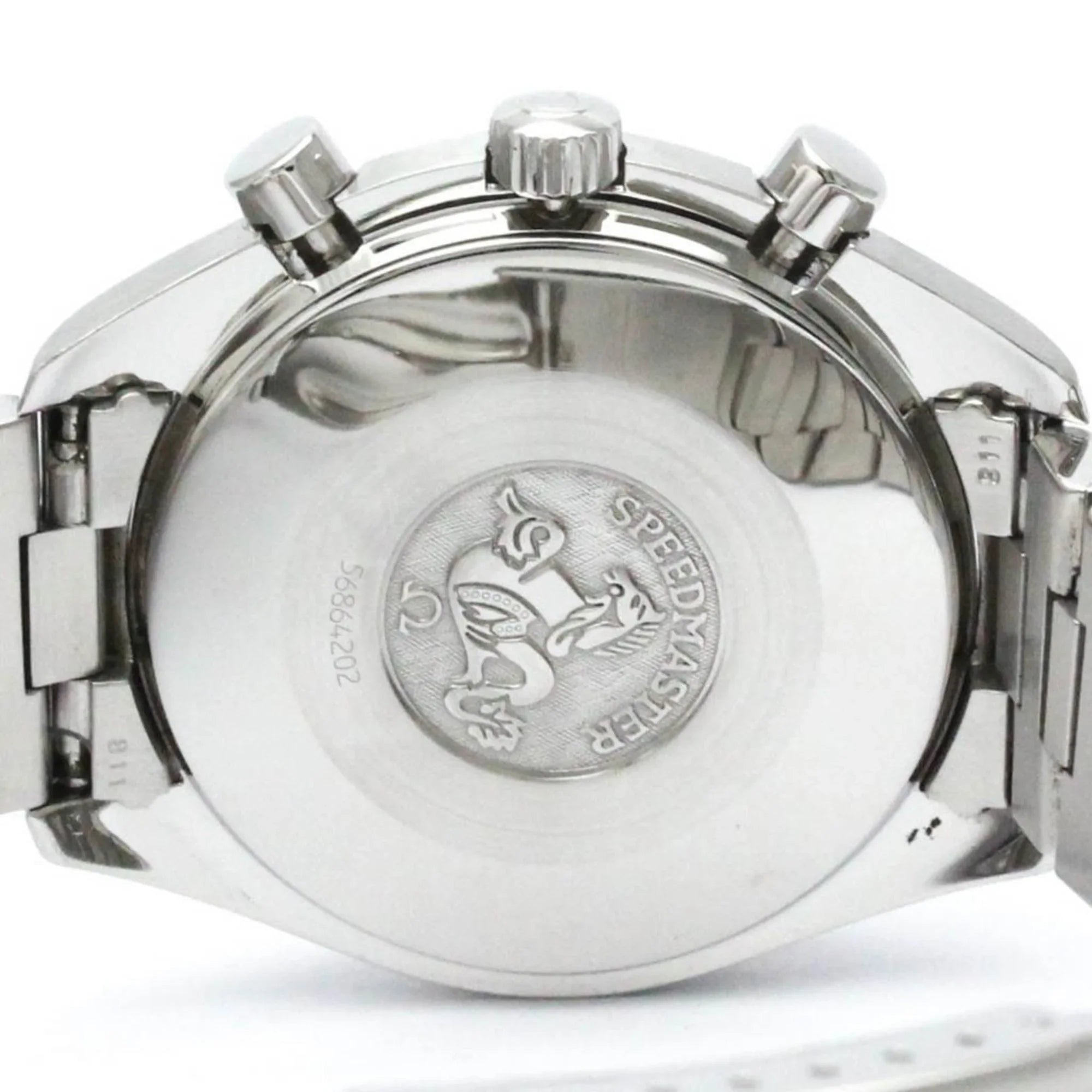 Pre-Owned Polished  Speedmaster Automatic Steel Mens Watch 3510.50  (Good)