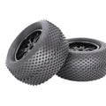 ZiSUGP 2pcs 140mm Truck Wheel Rim and Tire For 1/8 Traxxas    Crawler Car Car Tracks for Men Electric