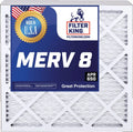 Filter King 15.5x23.5x1a Air Filter | 3- |  8  Pleated / Furnace Filters |    | Actual Size: 15.5 x 23.5 x .75"