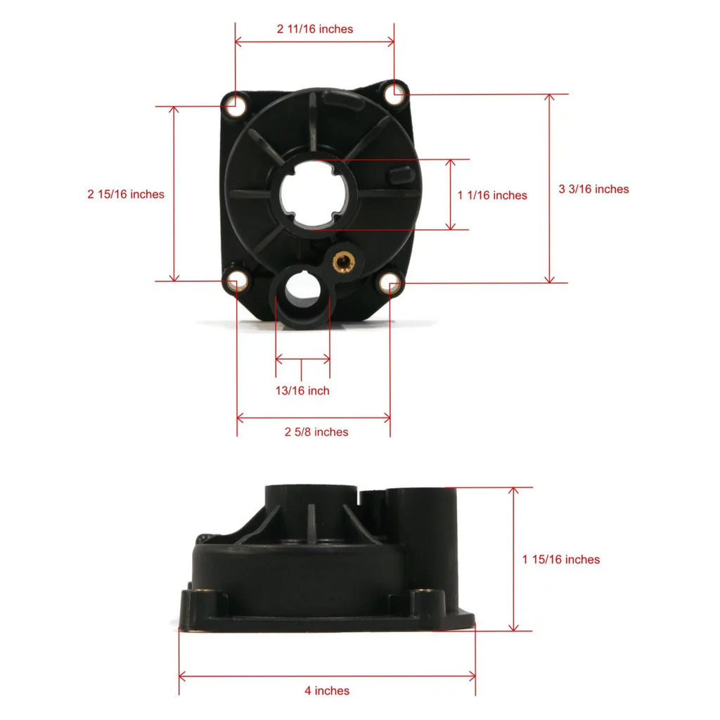 The  Shop | Water Pump Impeller Housing Repair Kit For Mallory 9-43408, 943408 Outboard Boat