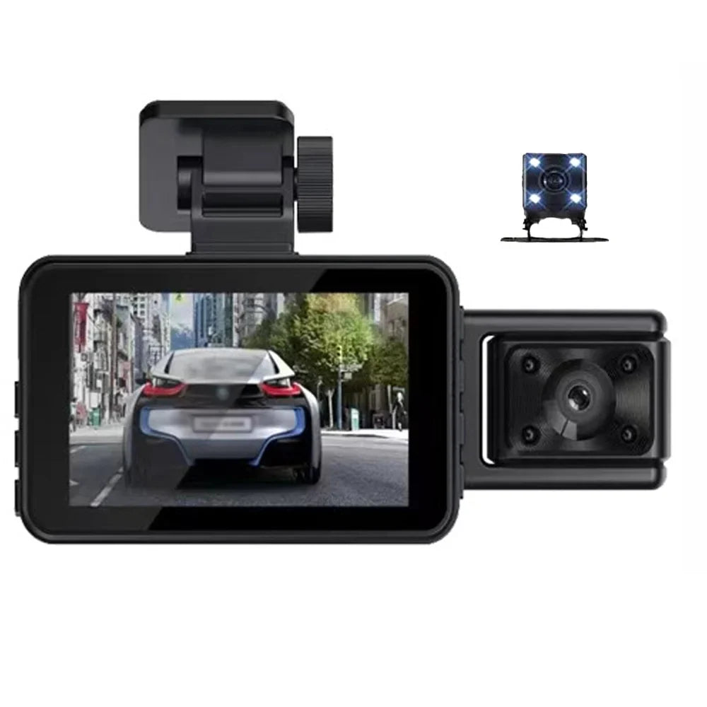 Anself Dash Cam with Parking and Clear Car Rearview Mirror for Car Video Recording