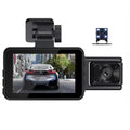 Anself Dash Cam with Parking and Clear Car Rearview Mirror for Car Video Recording