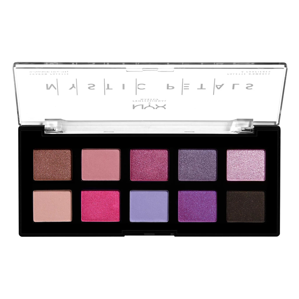 Professional Makeup Mystic Petals Eyeshadow Palette, Midnight Orchid