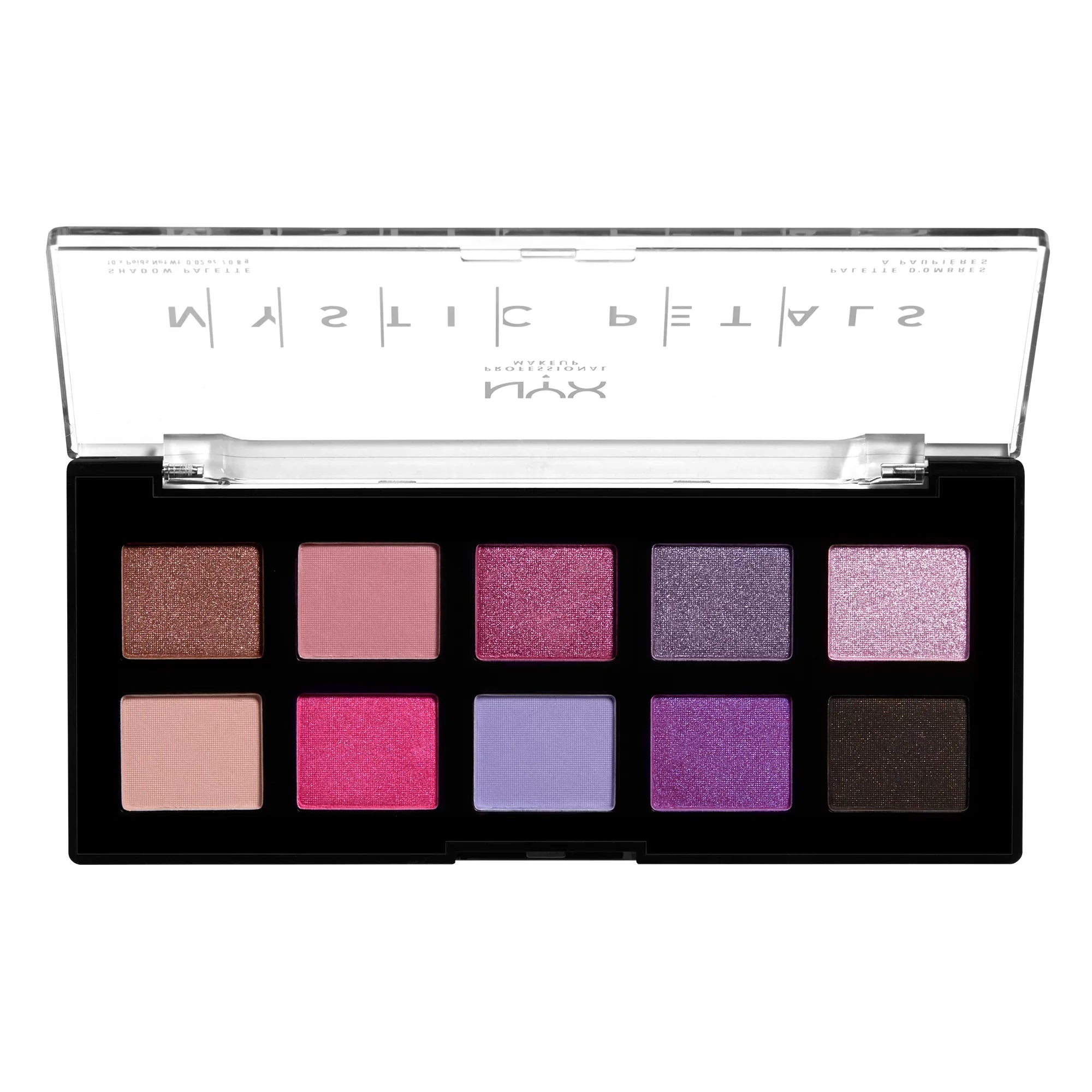 Professional Makeup Mystic Petals Eyeshadow Palette, Midnight Orchid