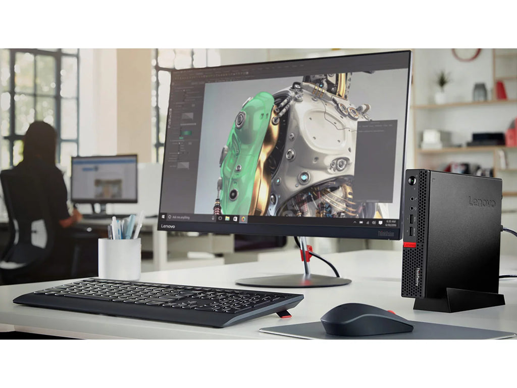 Lenovo ThinkCentre  Mini ,  -9420e Upto 2.7GHz, 4GB , 128GB , DisplayPort, Wi-Fi, Bluetooth, Windows 10 Pro (10TF002WUS)