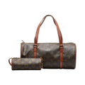 Pre-Owned Louis Vuitton Monogram Papillon 30 (Old) Handbag  Brown  Leather Ladies   (Good)