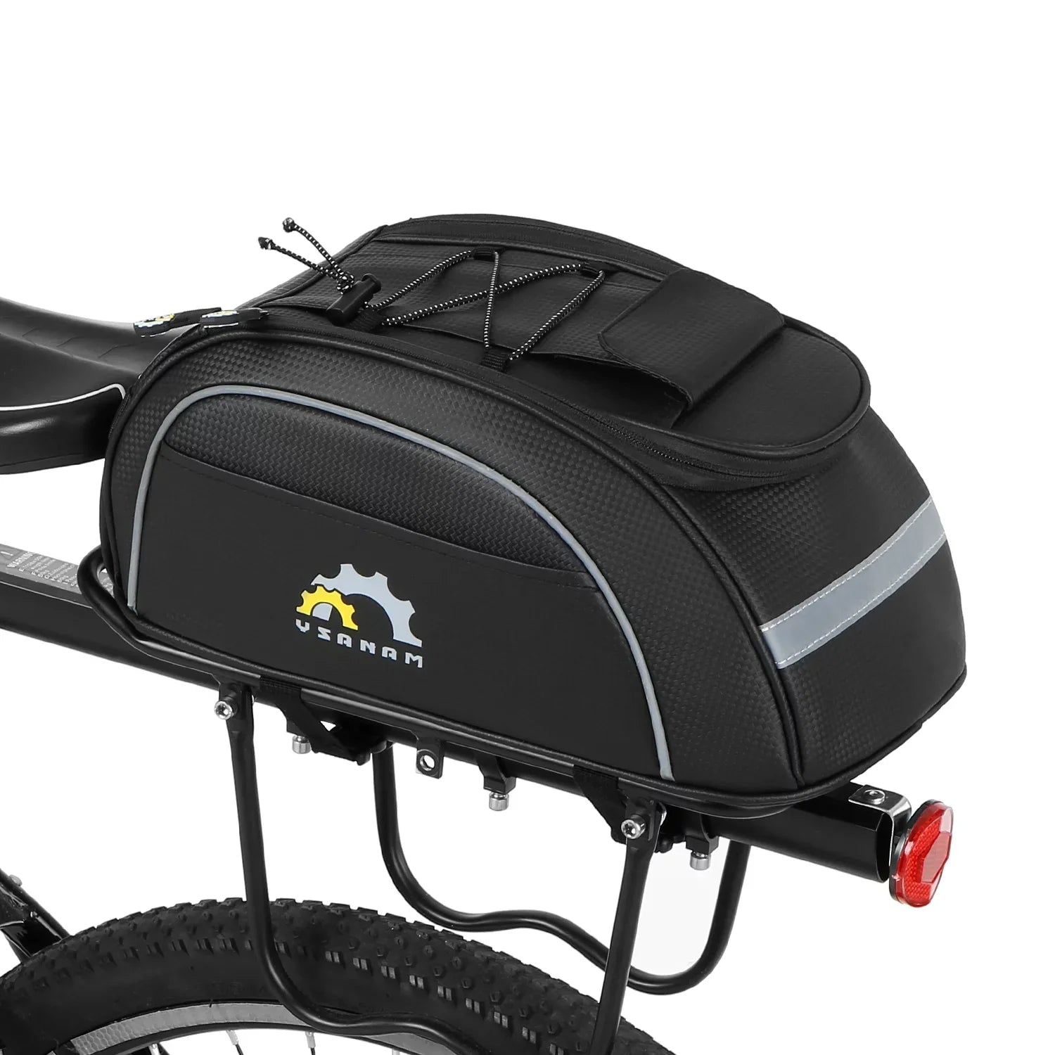 Waterproof Insulated Cooler Cycling Bag -  Bike Rear Rack Storage Luggage Carrier Pannier Trunk Bag