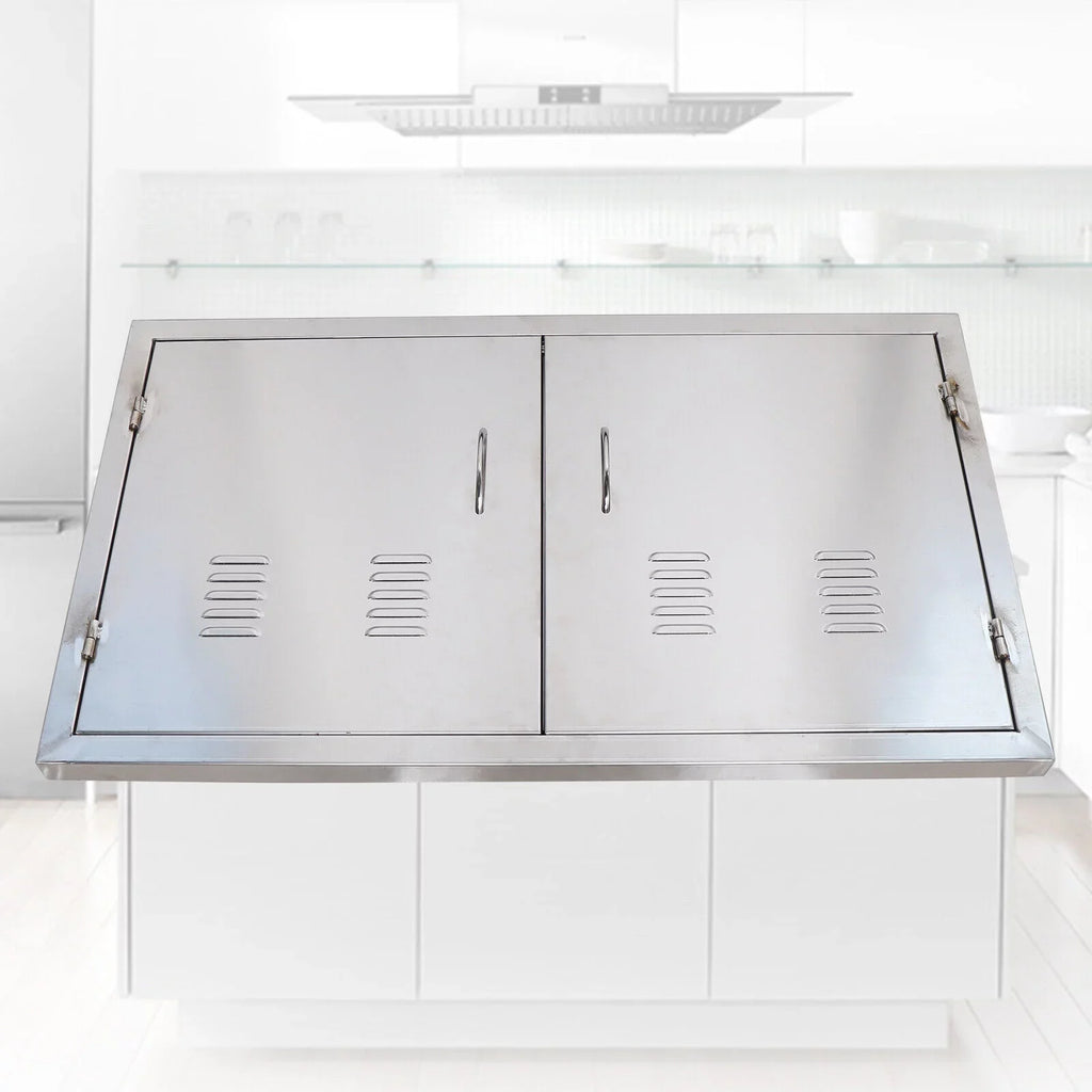 Island Access Doors Stainless Steel Cabinet Kitchen Doors Outdoor 36" x 21"