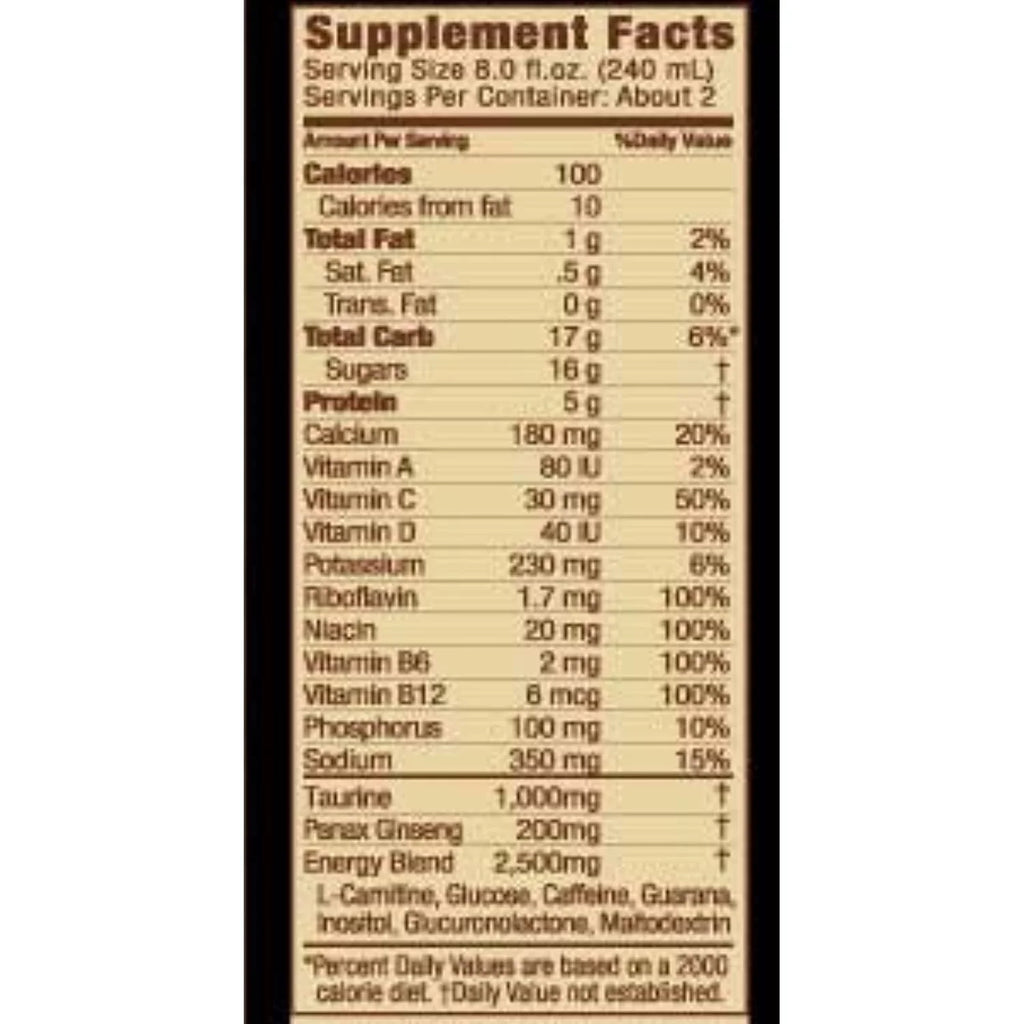 Monster Java Coffee + Energy - Irish Blend - 15Fl Oz (Pack Of 8)