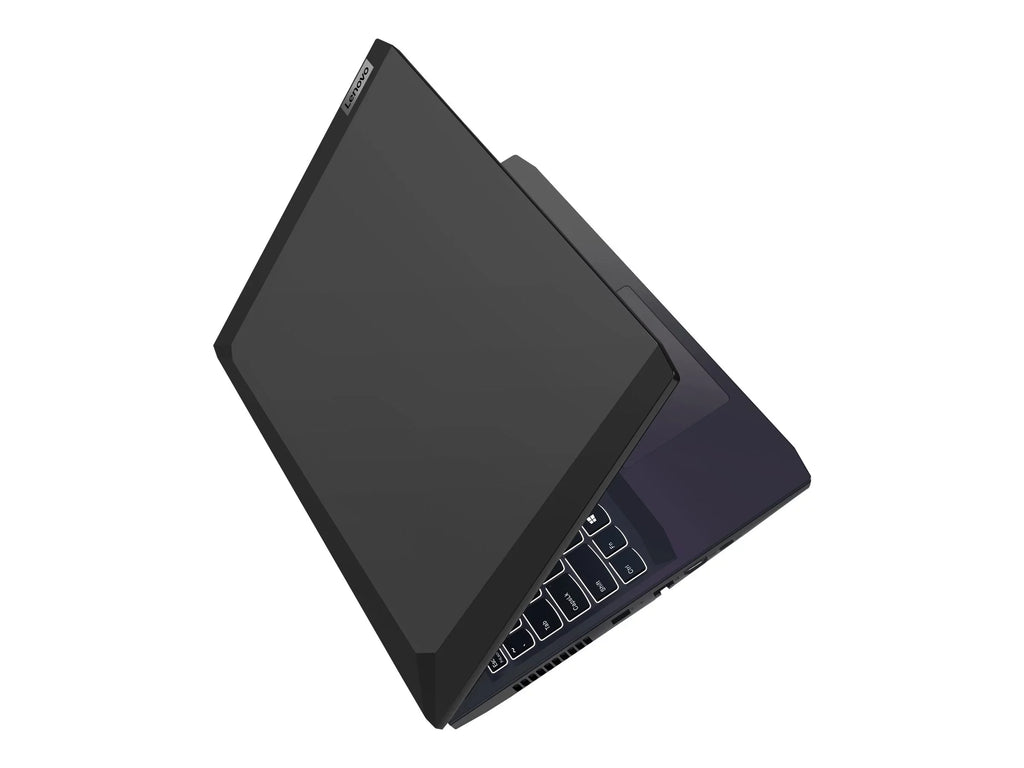 Lenovo IdeaPad Gaming 3 15ACH6 82K2 - 180-degree hinge design -  Ryzen 7 - 5800H / up to 4.4 GHz - Win 10 Home 64-bit -   3050  - 16   - 512   NVMe - 15.6"  1920 x 1080 (Full ) @ 120 Hz - 802.11a/b/g/n/ac/ax - shadow black - kb