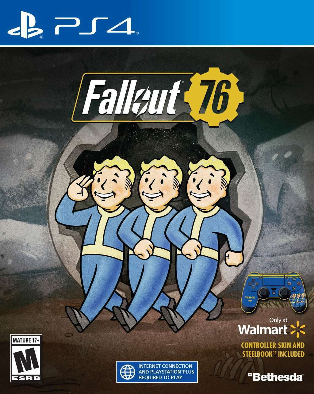 Fallout 76 Steelbook Edition  (Brand New Factory Sealed  Version) Playstati
