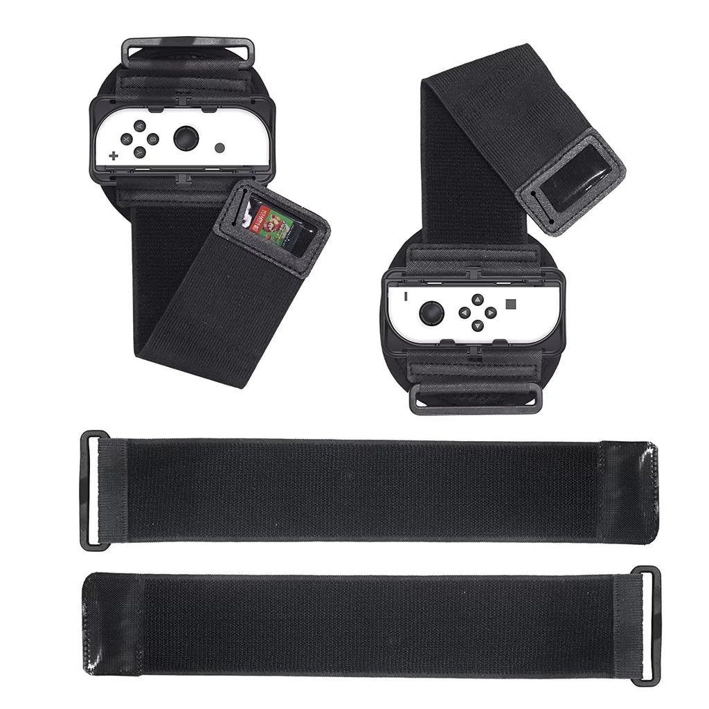 New Upgrade 2-in-1 Arm and Leg strap Compatible with Nintendo Switch Sports/Ring Fit Adventure/Just Dance