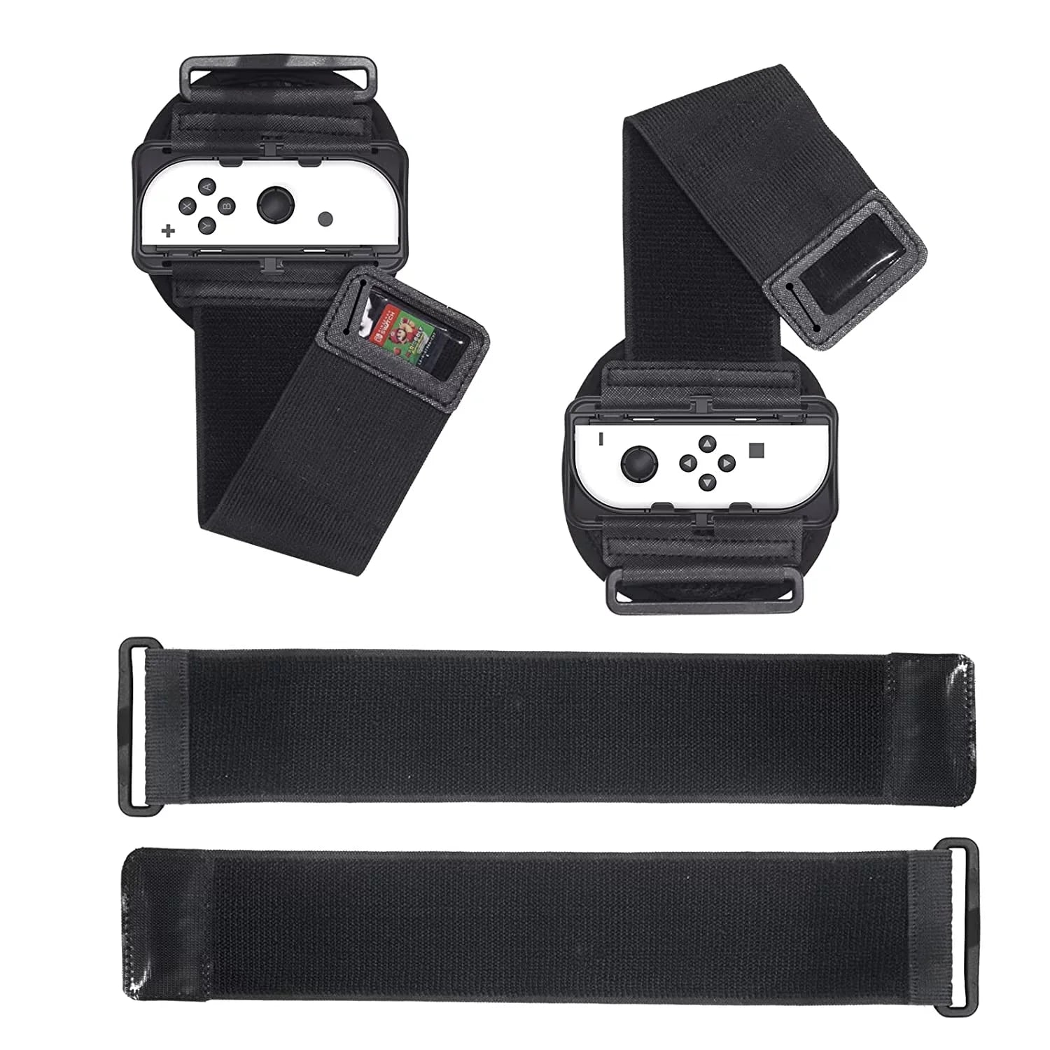 New Upgrade 2-in-1 Arm and Leg strap Compatible with Nintendo Switch Sports/Ring Fit Adventure/Just Dance
