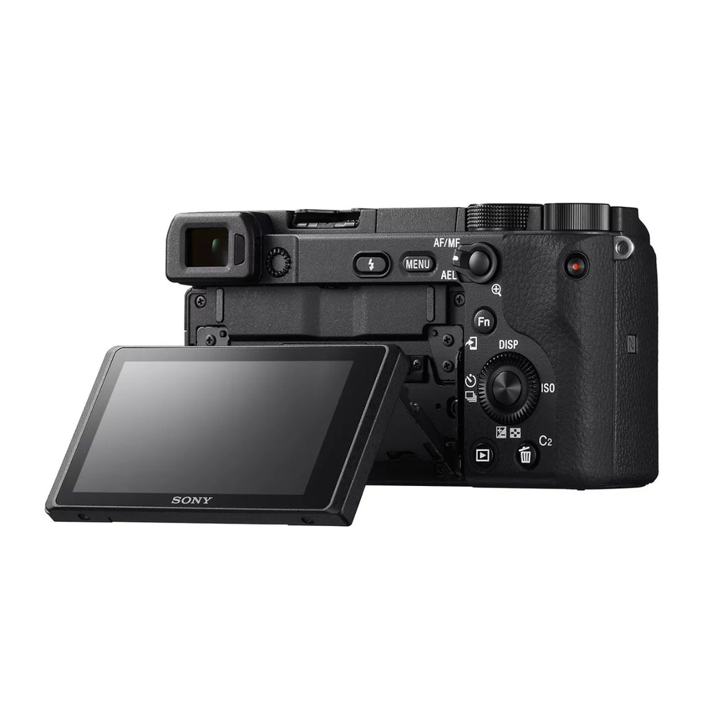 Sony / Mirrorless Digital Camera with 16-50mm (Black) Holiday Bundle