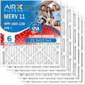 21.5x23.5x1 Air Filter  11 Comparable to  1000,  1200 &  7 Electrostatic Pleated Air Conditioner Filter 6 Pack   Made 21.5x23.5x1 Furnace Filters by     .