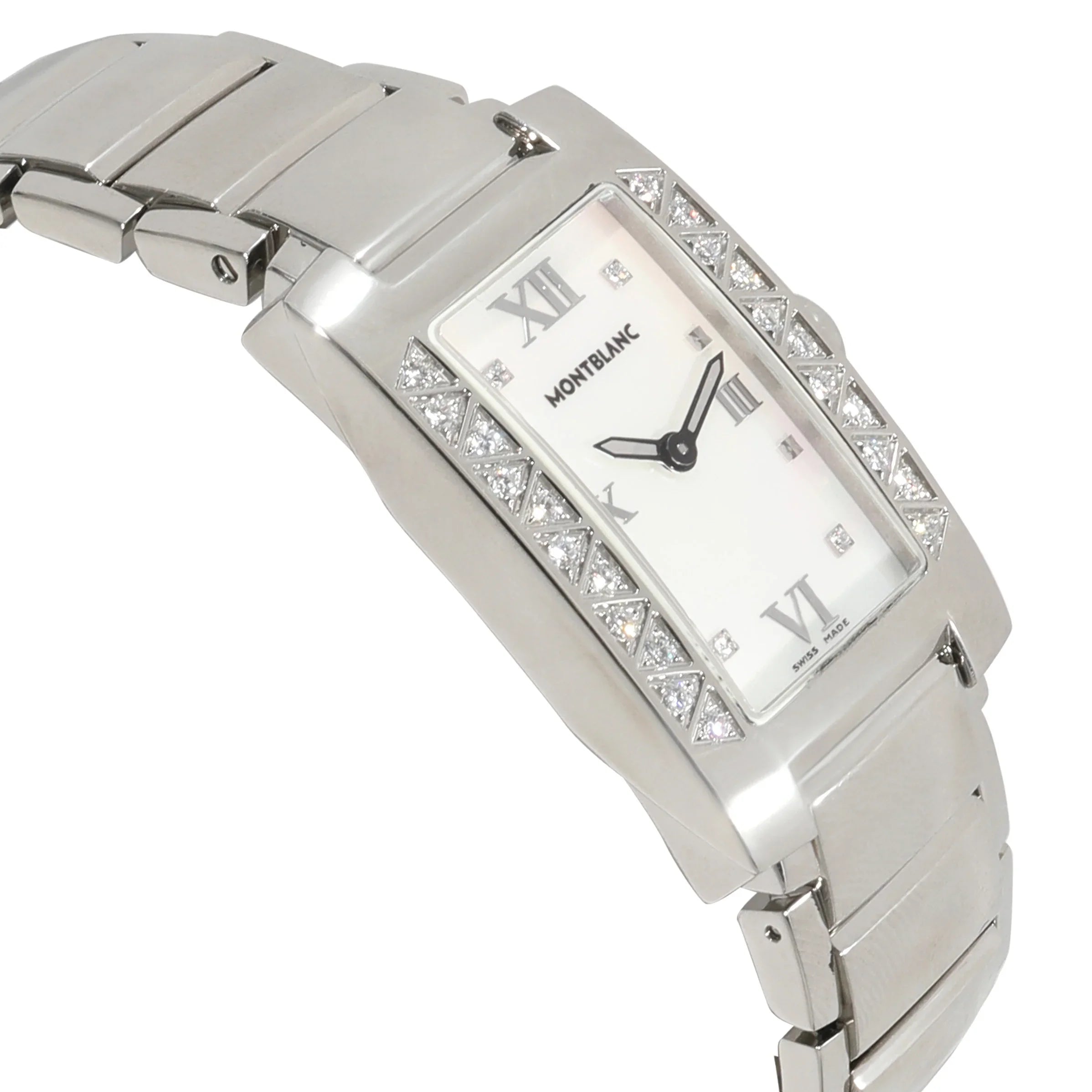 Montblanc Profile Elegance 36127 Women's Watch in  Stainless Steel Pre-Owned