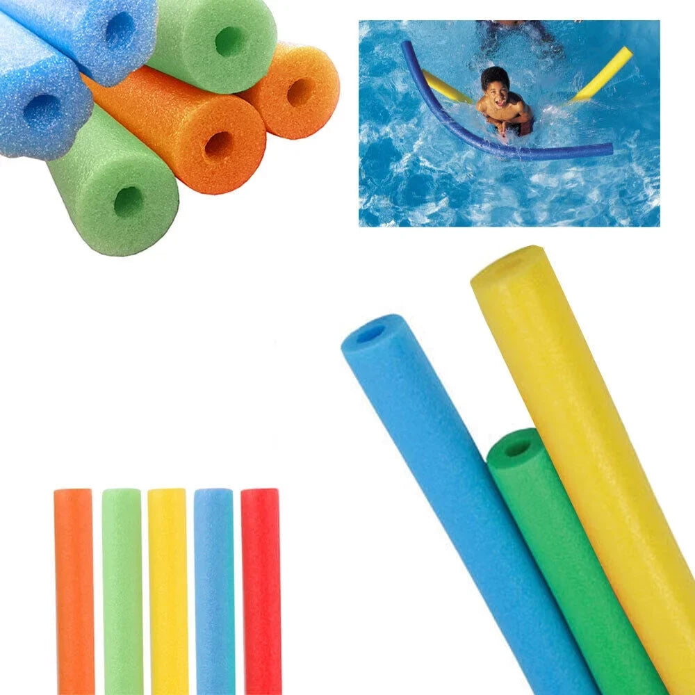New Swimming Pool Noodles Swim Therapy Water Noodle Floater Floatie Craft 48 Inch 6 Pack