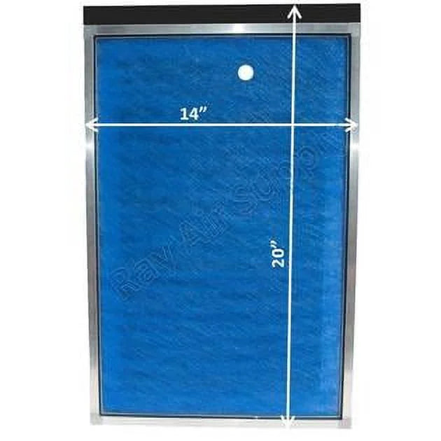 14x20 Replacement Filter Pads Compatible with Pristine Air Cleaner 14x20 Refills (3 Pack)