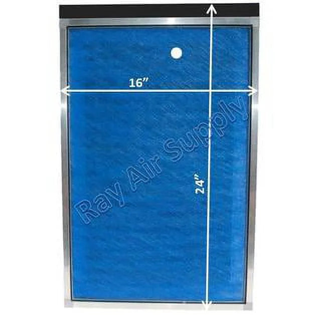 RayAir Supply 16x24 Dynamic Air Cleaner Replacement Filter Pads 16x24 Refills (3 Pack)
