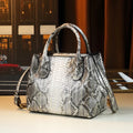 Leather Handbag For Women  2024 Vintage Style Fashionable Shoulder Crossbody Bucket Bag  Versatile Lady‘s Satchel Bag
