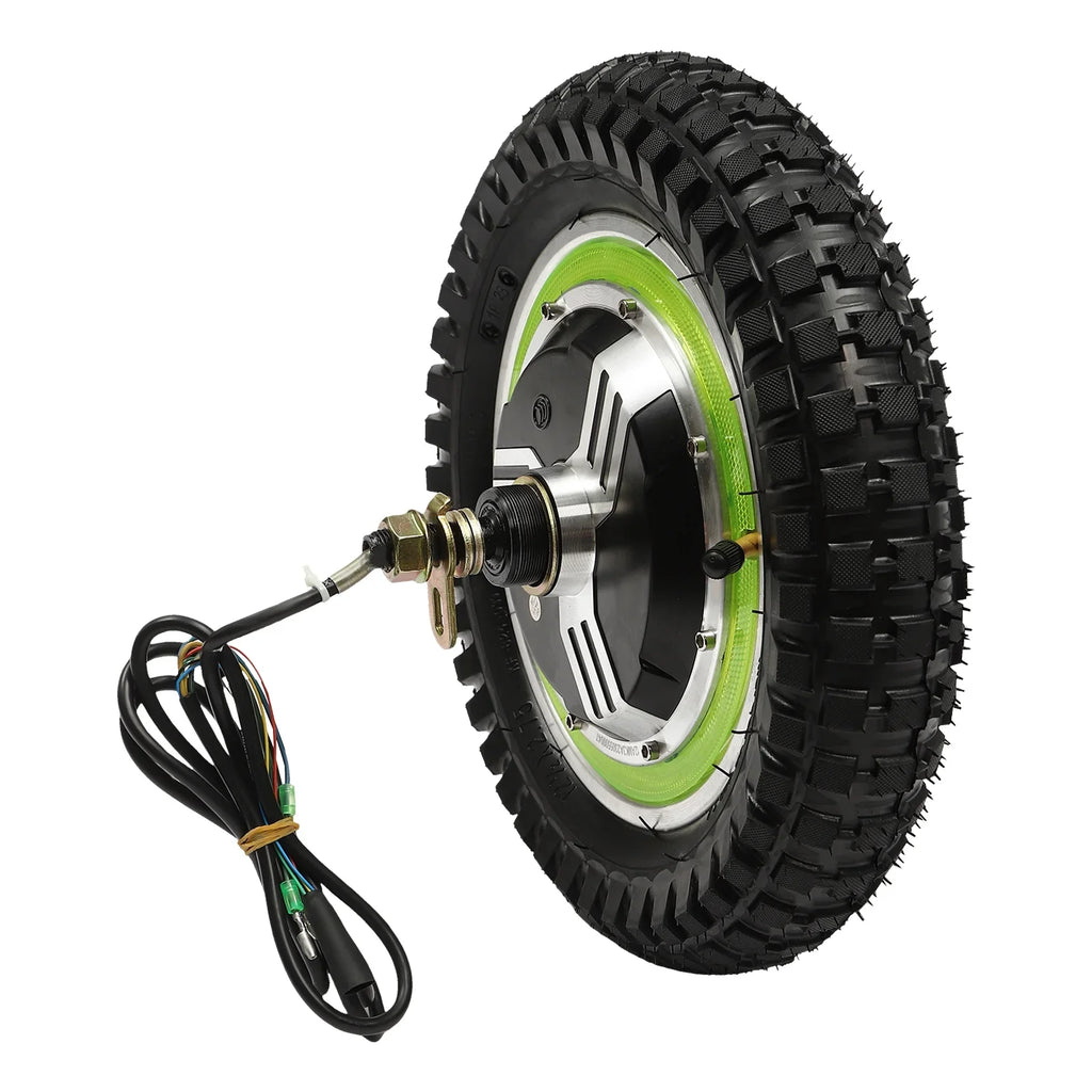 Wuzstar -Bike Brushless Hub Motor 48V 350W 12'' Front Rear Wheel Electric Bicycle Conversion Kit 250-1000
