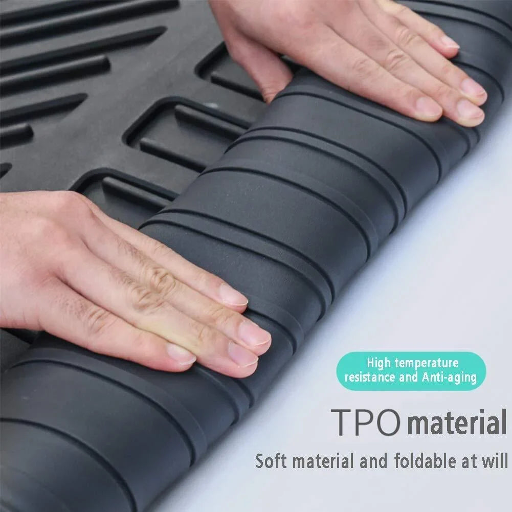 Custom Trunk Liner Cargo Mats for Ford Explorer 2011-2019 Waterproof Non 7-seats Models